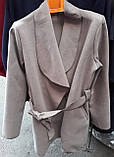 Жіноче пальто кардиган кашемір, фото 3