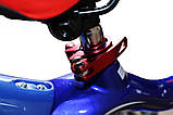 Дитячий двоколісний велосипед Hollicy 16 магневая рама синій MH1611-434, фото 3