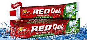 Зубна паста ред (гель) червона/Dabur red gel toothpaste review/150 г