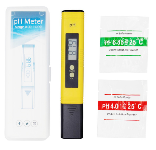 Цифровий pH метр вимірювач солей (жорсткості)/кислотності води (pH-02 Тестер)