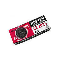 Дискова батарейка MAXELL Cell Lithium 3V CR2025