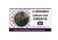 Дисковая батарейка MITSUBISHI Lithium Cell 3V CR2016