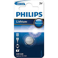 Дисковая батарейка PHILIPS Lithium Cell 3V CR1220