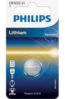 Дискова батарейка Philips Cell Lithium 3V CR1632