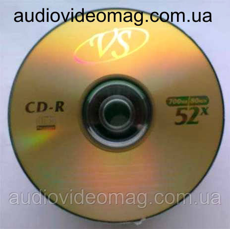 Диск CD-R VS 700 Mb 52x 80min - фото 1 - id-p15707184