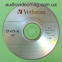 Диск DVD+/-R Verbatim 4,7 Gb 16x