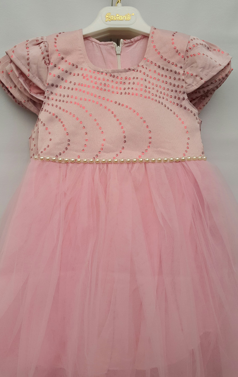 Нарядное турецкое платье на девочек 3-4-5-6 лет София - фото 2 - id-p673615893