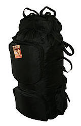 Туристичний експедиційний великий міцний рюкзак на 90 літрів чорний. Туризм, полювання, риболовля, спорт.