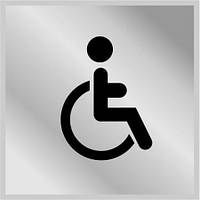 Табличка "Туалет для инвалидов". 3005