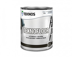 Емаль уретан-алкідна TEKNOS TEKNOFLOOR для підлоги (білий) 0,9 л