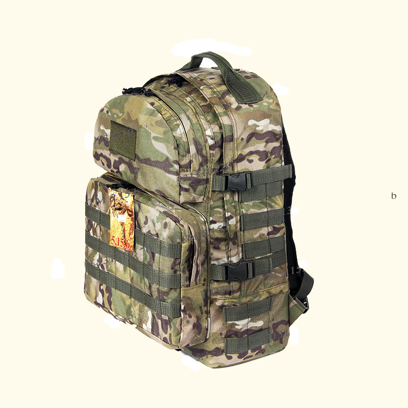 Тактический походный крепкий рюкзак 40 литров мультикам - фото 1 - id-p320912316