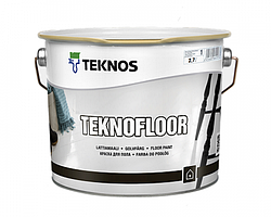 Емаль уретан-алкідна TEKNOS TEKNOFLOOR для підлоги (білий) 2,7 л