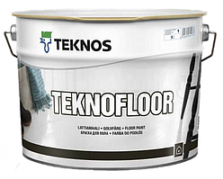 Емаль уретан-алкідна TEKNOS TEKNOFLOOR для підлоги (білий) 9 л