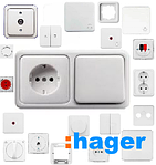 Hager розетки і вимикачі