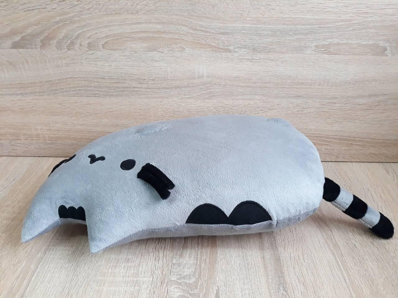 Мягкая игрушка-подушка Кот Пушин (ленивый) Pusheen - the cat ручная работа - фото 2 - id-p265598068