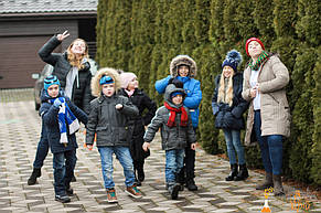 Квест для детей загородом в доме для Александры 7 лет  17.12.2017 3