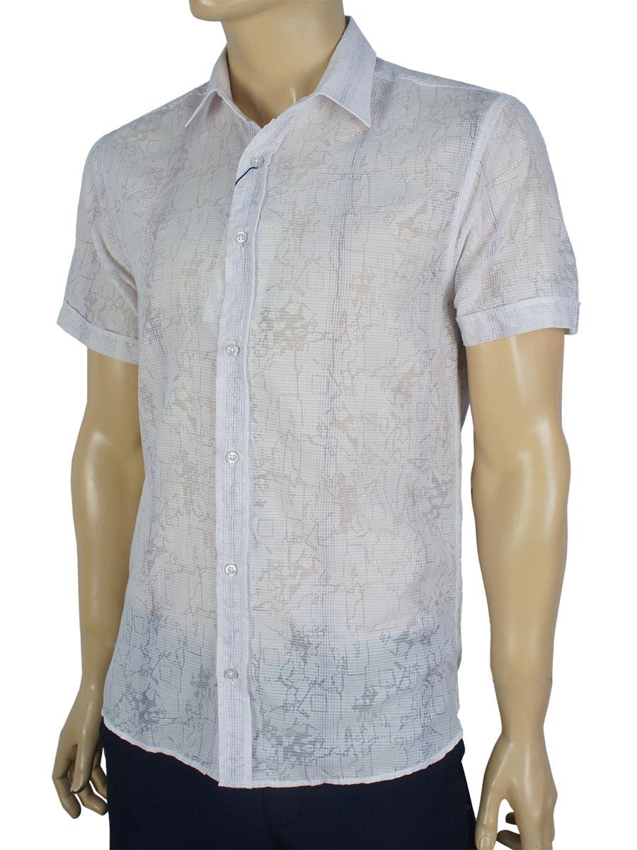 Чоловіча сорочка Negredo NKM 02 світло-бузкова, фото 1