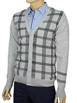 Світлий чоловічий кардиган на ґудзиках Ferraro 0440 Н8