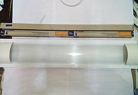 Комплект для освітлення рослин, розсади 18 Вт + 18 Вт (Osram Fluora + Osram 6500 К)