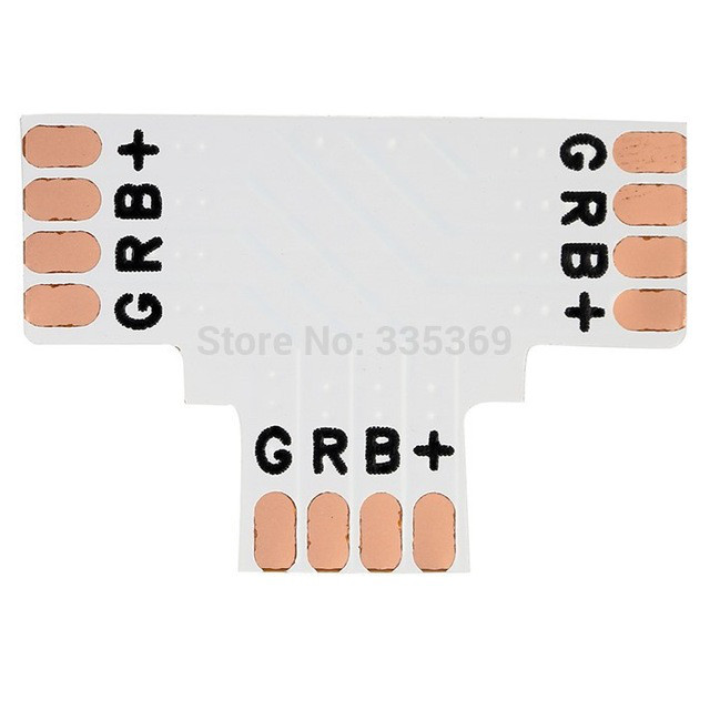 Плата PCB T — для світлодіодної стрічки SMD 5050 RGB