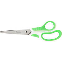 Ножницы Axent Shell 6304-09-A, 18 см, прорезиненные ручки, бело-салатовые