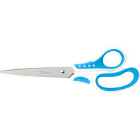Ножиці Axent Shell 6305-02-A, 21 см, прогумовані ручки, біло-блакитні
