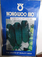Насіння огірка Аристократ F1 (NongWoo Bio), 1 000 насінин ультраранній гібрид, високоврожайний, партенокарпік