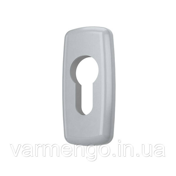 Накладка на циліндр замку, срібло, RAL 9006.