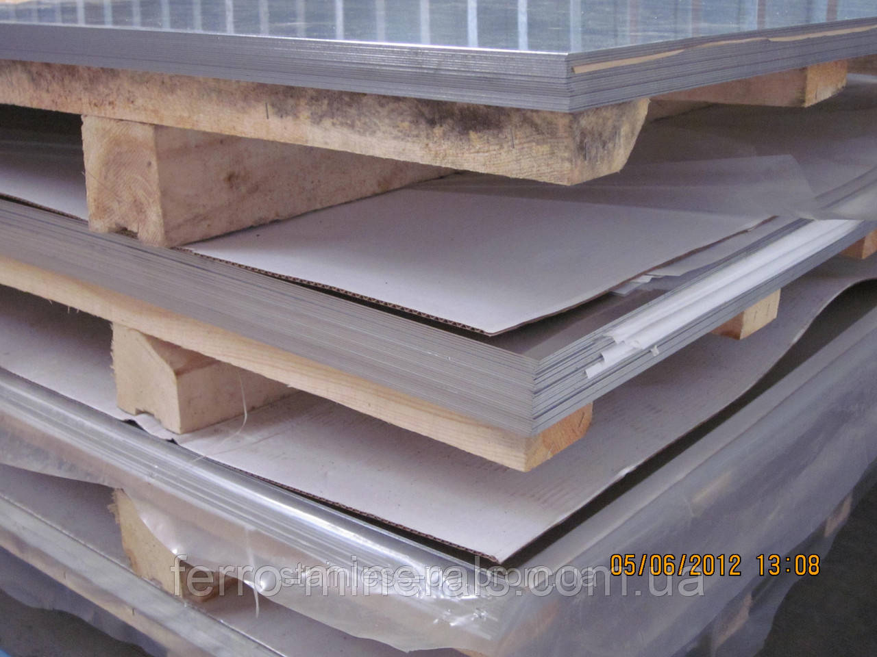 Неіржавкий лист 2,0х1250х2500 мм, AISI 321 (08X18H10Т),2 В, фото 1
