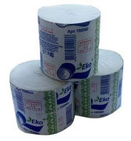 Туалетная бумага без гильзы 60 м. в стандартных рулонах Еко+ (арт 120162) (упаковка 8 шт.)