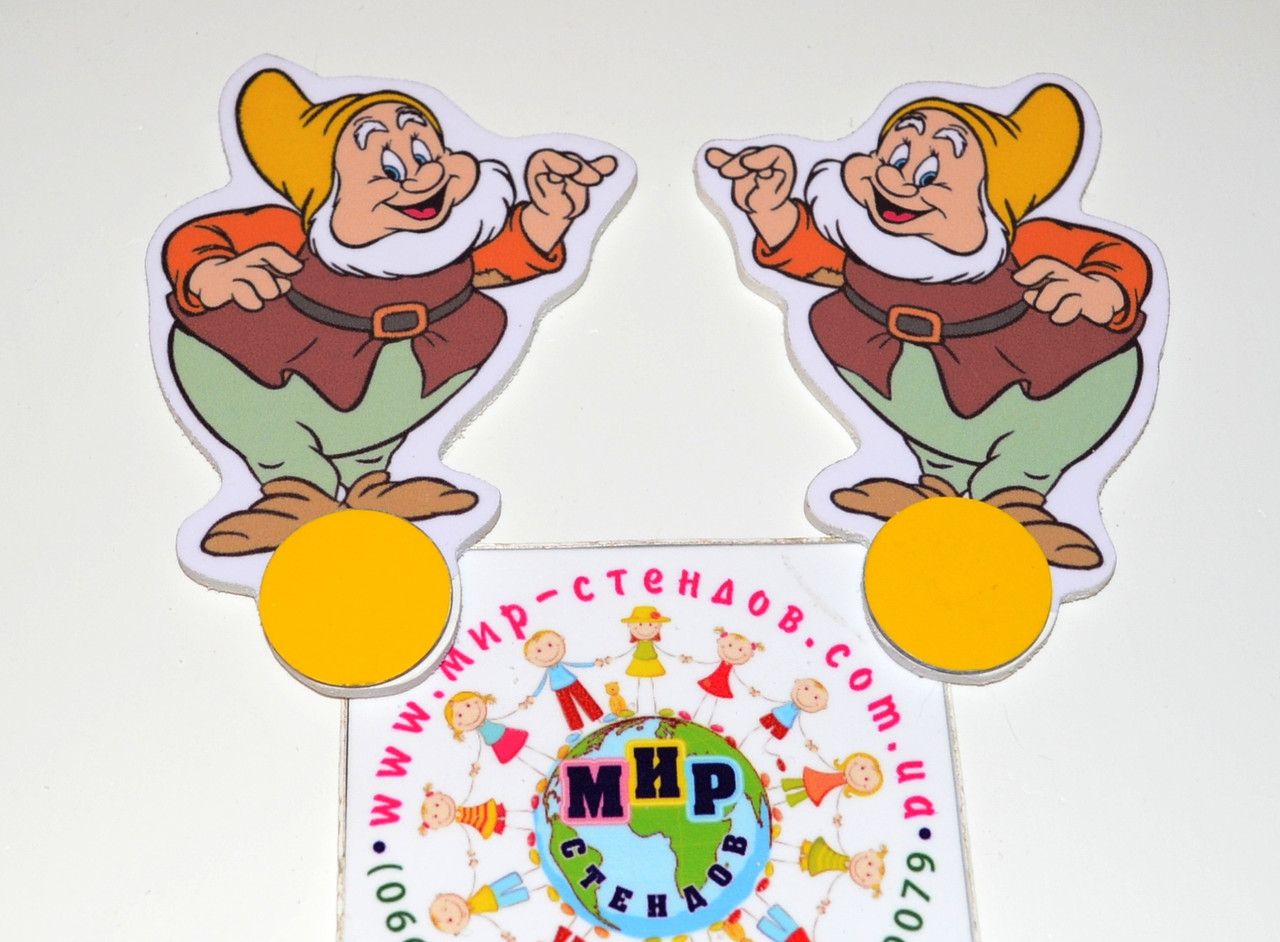 Магнітний стенд для кріплення малюнка Гномік