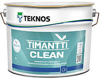 Краска с серебром Timantti Clean Тимантти Teknos, 9л