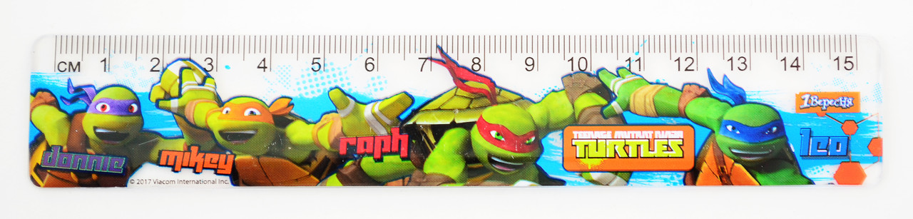 Лінійка 15 см "Ninja Turtles" 370426