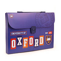 Портфель пластиковый "Oxford"(blue) 491445