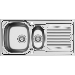 Кухонна мийка PYRAMIS SPARTA (100*50) 1 1/2B 1D Linen (92 mm), фото 2