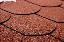 Бітумова черепиця ICOPAL Хвіст бобра Червоний