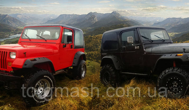 WRANGLER YJ Силові розширювачі колісних арок lapter (Лаптер) 