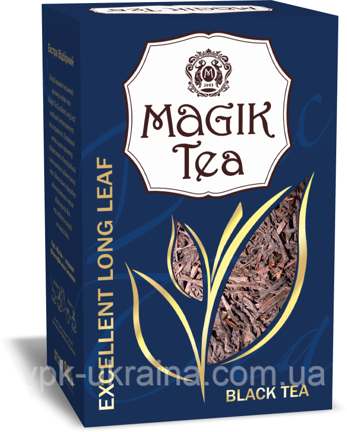 Чорний листовий чай «Magik excellent Long Leaf» (90г)