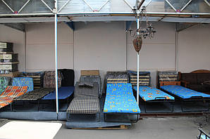 Раскладушки, кровати производитель Украина. Все раскладушки у нас представлены в разложенном виде