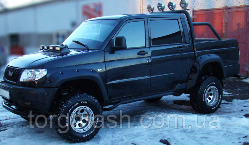 UAZ PICKUP Силові розширювачі колісних арок lapter (Лаптер) УАЗ пікап