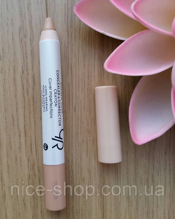 Консилер і коректор № 06 GOLDEN ROSE CONCEALER & CORRECTOR CRAYON, фото 2