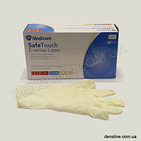 Перчатки латексные SafeTouch E-Series 100шт/уп (MEDICOM)