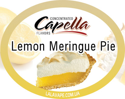 Ароматизатор Capella Lemon Meringue Pie (Лимонный торт-безе) 30мл - фото 1 - id-p674196134