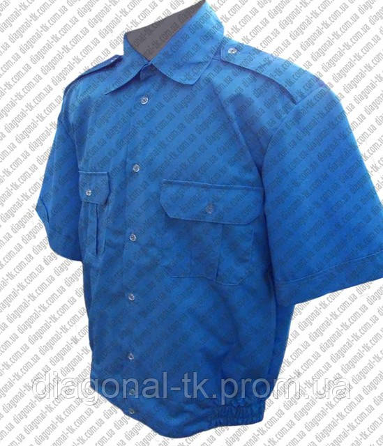 Форменная рубашка на короткий рукав под резинку - фото 2 - id-p4505188