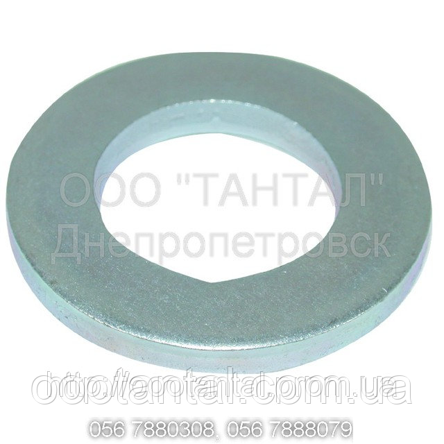 Шайба плоска сталева оцинкована від 1,6 до 48, ГОСТ 11371-78, DIN 125, ISO 1051