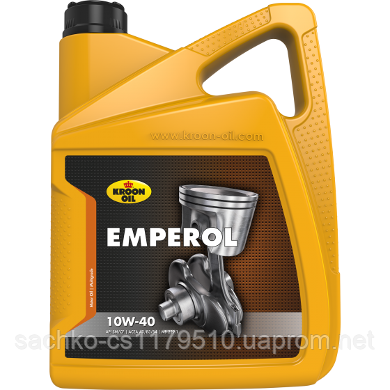 Масло моторное "Kroon Oil" Emperol 10W40 5L (API SM/CF, ACEA A3/B3, A3/B4, MB 229.1) - фото 1 - id-p29468712
