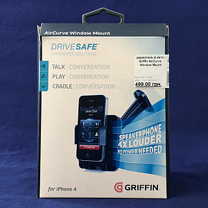 Автодержатель Griffin AirCurve Window Mount for iPhone 4 / 4S