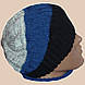 Чоловіча в'язана шапка-носок спортивного силуету яскравого забарвлення, фото 2