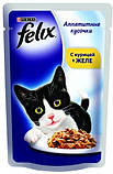 Корм для котів Felix Purina (Пурину) Фелікс з куркою 100г, фото 2
