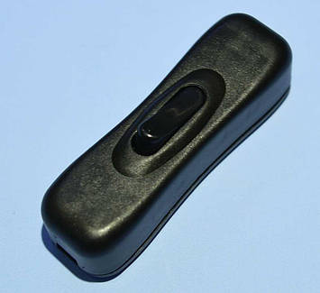 Вимикач для бра KCD5-304 1-група ON-OFF Daier, чорний